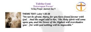 The Fourth Blessing:‘Fear Not Mary (or, Mary, You Do Not Need to Fear)’
