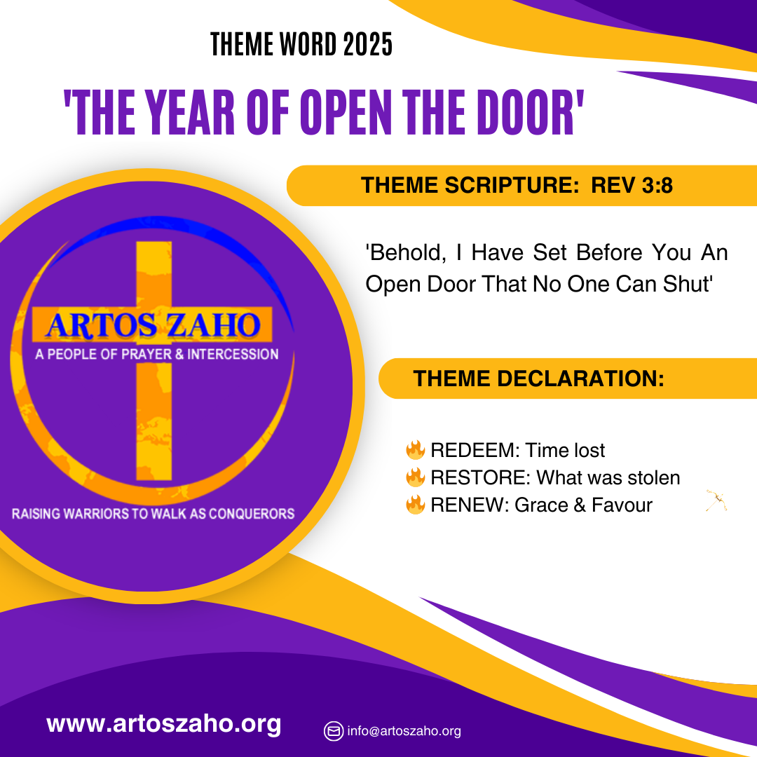 Word for 2025 The Year of Open Door