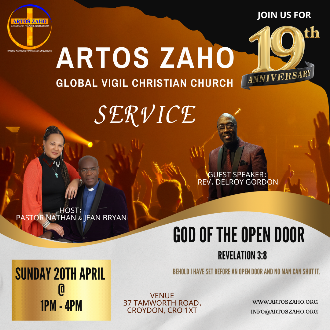 Artos Zaho Global Vigil Church